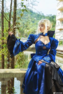 FATE Arturia Pendragon @Karaoke (Photographie: @BOBjin) (9P)