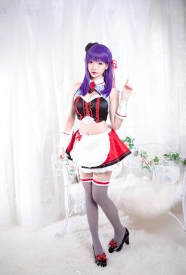 « Fate/EXTRA » Matou Sakura Sexy Maid Cosplay (CN : Yukiharu Astra) (9P)