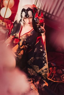 FGO Jeanne d'Arc noire Oiran@明丝_CatN (9P)