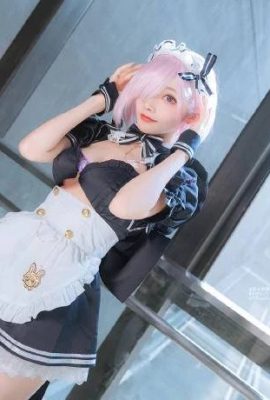 FGO Mashu Sexy Maid Cosplay (CN:小鱼鱼) (12P)