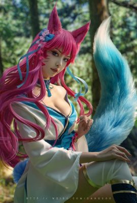 League of Legends Ahri Soul Lotus Skin @沧恁桧静 (10P)