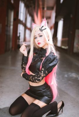 League of Legends Ahri@budbudero0 (Photographie : @久久 vacances) (CICF China International Comics Festival Animation and Game Exhibition) (10P)