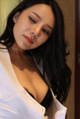 (Tir privé d'un modèle chinois) Beau modèle-Kathy ressemble à un beau modèle Tsukune Hitomi photos de bien-être de prise de vue privée à grande échelle (4) (50P)