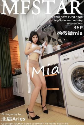 (MFStar Model Academy) 2020.02.17 Vol.268 Xu Weiwei mia photo sexy (37P)