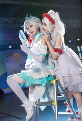 Honkai Impact 3 Kiana : @风东东w, Theresa : @野二猫(9P)