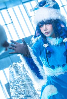 League of Legends Lulu Ice and Snow Festival @是RabbitBrother w (Photographie : @leaderShadow) (Carnaval d'animation Guangzhou Soduo 2020) (9P)