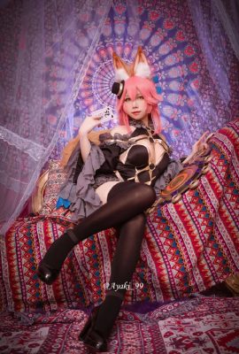 Costume magique noir de jais Fate/extella Tamamo Mae @Ayaki_99 (9P)