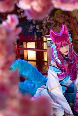 League of Legends Ahri Soul Lotus@Xianjuanyeye (Photographie : @EXIT飞鱼) (10P)