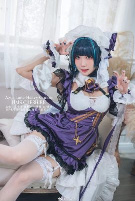 (COS) Azur Lane-Cheshire cos_Sweet Cat Maid : Guahi-chan