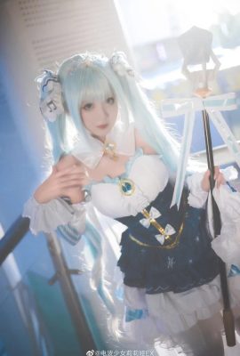 Hatsune Miku 2019 neige Hatsune snow miku @电wave girl Lilia EX (9P)