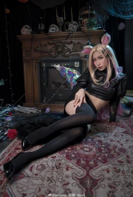 League of Legends K/DA Ahri @akuma-devil (9P)