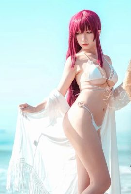 Maillot de bain cosplay sexy à gros seins Sucuff « Azur Lane » (CN: Lost Humanoid QUQ) (12P)