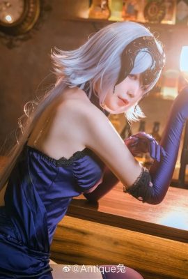 fgo Jeanne d'Arc Bar Sexy Cosplay Pictures (CN: Lapin Antique) (11P)