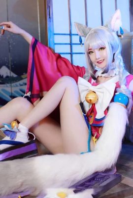 Cosplay demerçant de chat « Onmyoji » (CN: Demon King Luer_) (8P)