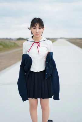 (Aihua Sawakuchi) Le charme du style vestimentaire JK n'est pas diminué ! Le buste rebondi peut être cassé en soufflant (28P)