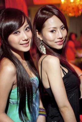 Tir flash d'une fille chaude dans une discothèque de Taipei (8P)