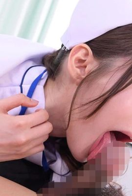 (GIF) Gestion approfondie de l'éjaculation de la fellation par l'infirmière de la sucette Minami Aizawa (18P)