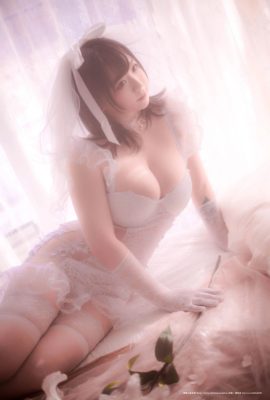 (Pipi Nai est si mignonne) Robe de mariée Hazy (66P)