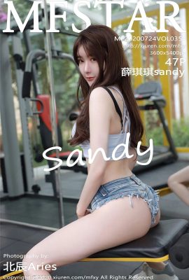 (MFStar Model Academy Series) 2020-07-24 Vol.354 Xue Qiqi Sandy versionplète sans photo filigrane (48P)