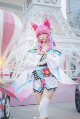 League of Legends Ahri Soul Lotus@Pinyinyin_ (9P)