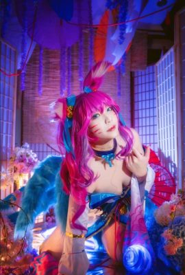 League of Legends Ahri Soul Lotus@Ah Pang aime manger manger manger vague vague vague (9P)