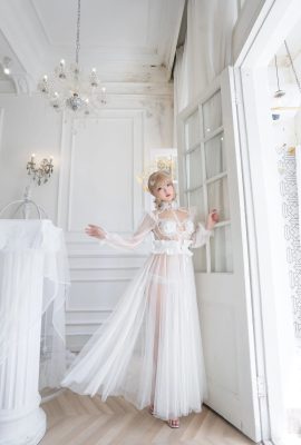 (Cosplay) Jolie jeune femme-Bai Ye Pearl Flower Wedding (62P)