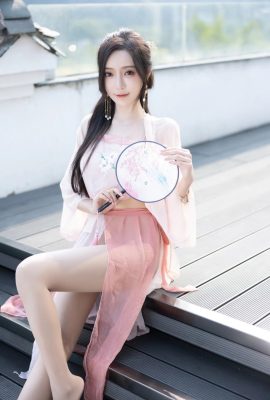 Wang Xinyao Yanni costume rose amusant (100P)