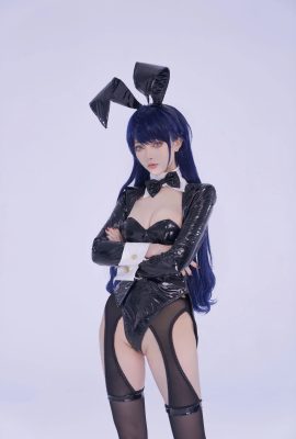 (Lily Noir Grillé au Charbon) Habillage Poupée Bunny Girl