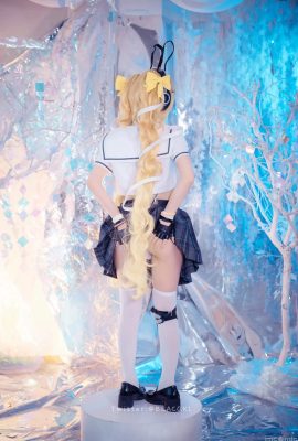 Blacqkl (Bai Li aime le chocolat) cosplay Angela – Roi de Gloire (92P)