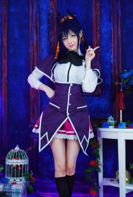 Hidori Rose – Cosplay de l'uniforme de bikini du diable noir d'Akeno Himejima