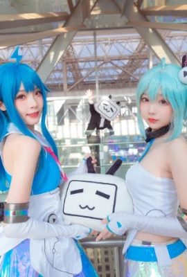 Bilibili 22ème fille : @cakecake beast, 33ème fille : @baka爱(9P)