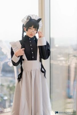 (Taiwan COSER : Xiaoding Ding) Image érotique de Komachi Taiwan Cosplayer Cat Maid (33P)