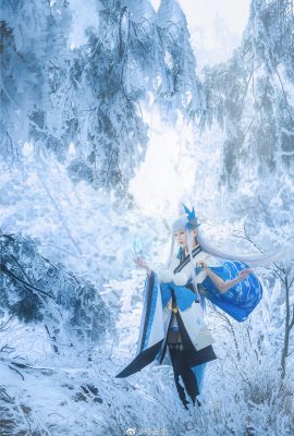 Fille des neiges Onmyoji @ Xiuhuo (9P)