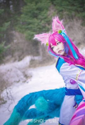 League of Legends Ahri Soul Lotus @ShiQi Dix-sept squelettes_ (9P)