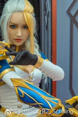 World of Warcraft Jaina @韩小月Kumi (Photographie : @Schmidt_R2_Schilling) (Exposition de la tournée nationale de World of Warcraft) (9P)