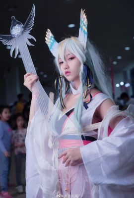 Onmyoji Kinnara CN : Qingzhu (Photographie : @流云天魔) (9P)