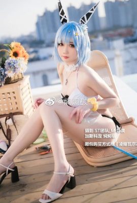 « Azur Lane » Cosplay Gascogne (CN:焖焖carbon-) (9P)