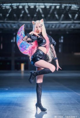 League of Legends Ahri K/DA @猫堂_小堂堂大木丶 (Photographie : @猫星 Gang大木) (DC24) (9P)