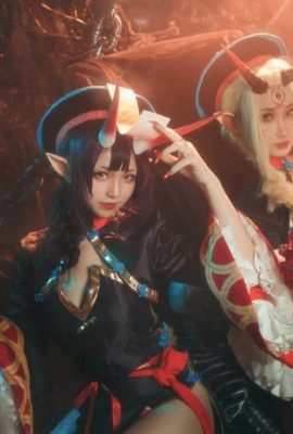 FGO Petit Zombie Shuten Doji : @Sevcat Cat Seven, Ibaraki Doji : @-PapaBigDevil- (9P)