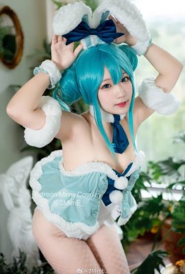 Hatsune Miku Fille Lapin Blanche@3MimE_ (9P)