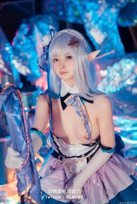 Blacqkl (白丽爱chocolat) cosplay Emilia – ReZero (62P)