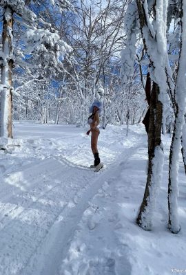 C'est A'Zhu « La beauté dans la neige » (27P)