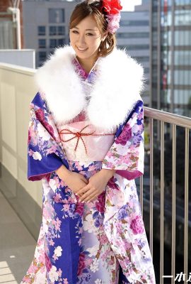 (Rei Kawashima) Fille Yukata exposée au vent et au creampie (13P)