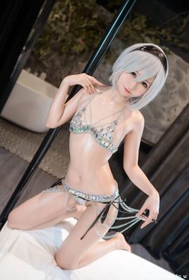 (Série de collections en ligne) Welfare Princess Kuuko W « 2B Bikini » VIP Welfare Post (43P)