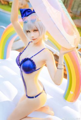 Maillot de bain Azur Lane Vittorio Vo cos Fleur de La Spezia Momoko Aoi (11P)